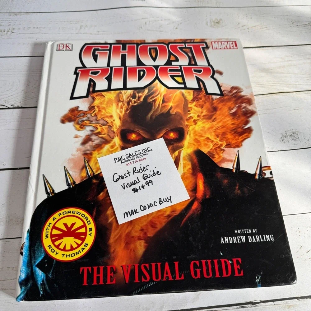 Ghost Rider The‎ Visual Guide Andrew Darling DK HC Marvel 2007 Movie Tie-In